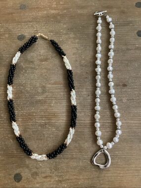 Fresh water pearl necklace bundle